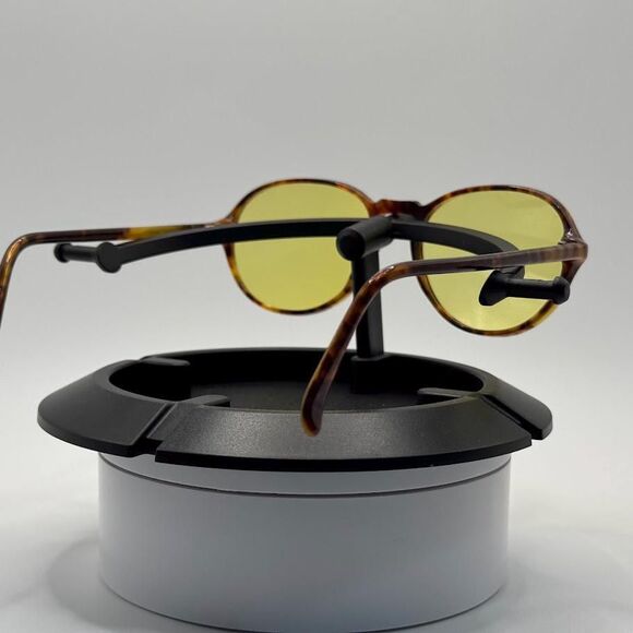 Vintage Ralph Lauren 523 Eyeglasses | Tortoise Frames | New Yellow Lenses 1980s main image 6
